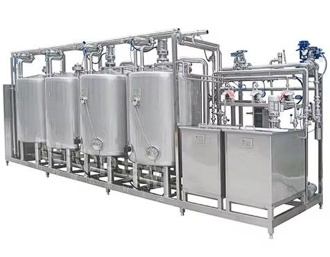 Sistem pembersih otomatis CIP Mesin cuci Baja tahan karat