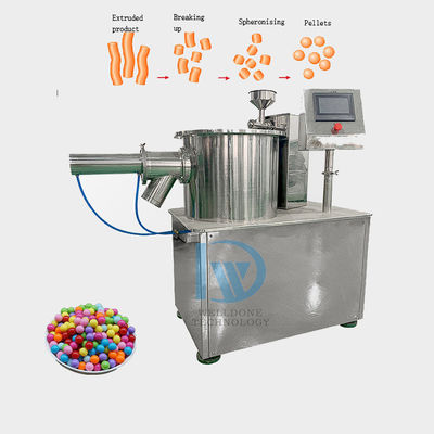 QZL Multi Function High Speed Extruder spheronizer/Mesin terintegrasi untuk memeras dan membentuk bola