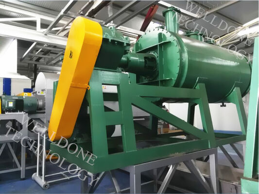 ZHG Pestisida / Herbisida / Agrochemical Rotary Vacuum Paddle Dryer / Vacuum Paddle Dryer