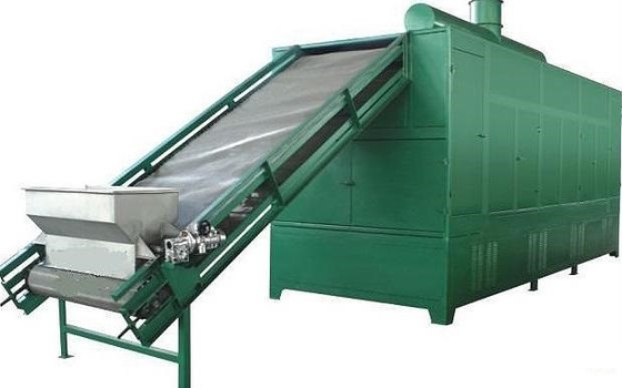 GMP Irregular Material Mining Mesh Belt Dryer Untuk Pelet Mineral