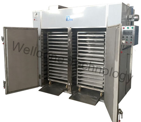 Moringa Leaf / Herb Oven Drying Machine Steam Heating Kontrol Layar Sentuh