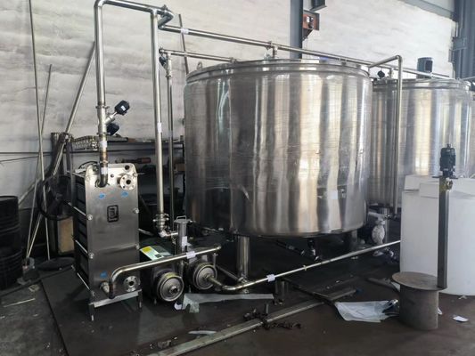 Sistem Cip di pabrik bersih di tempat Pengolahan air Sistem sanitasi Harga