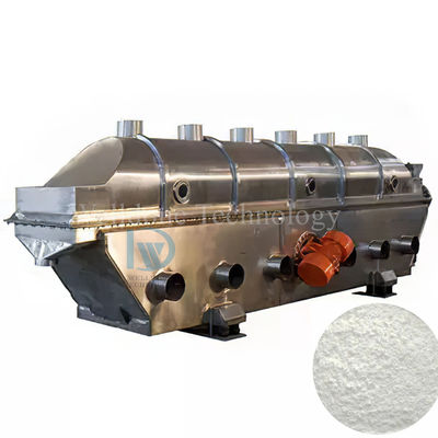 Menghemat energi, efisiensi tinggi statis mesin pengering tempat tidur fluidized / pisau batang kembar tempat tidur fluidized makanan mixer reaktor untuk dijual