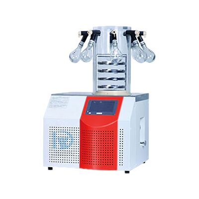 Mesin Pengering Beku Laboratorium Otomatis SUS304 220V 1Kw untuk Pemrosesan Makanan