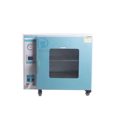 Oven Pengering Vakum Lab SUS304 SUS316L Stainless Steel dengan 220V-480V untuk Pengeringan Suhu Tinggi