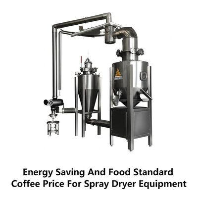 Industri Makanan Sirup Jagung Rotary Atomizer Spray Dryer untuk Pembuatan Pati Jagung