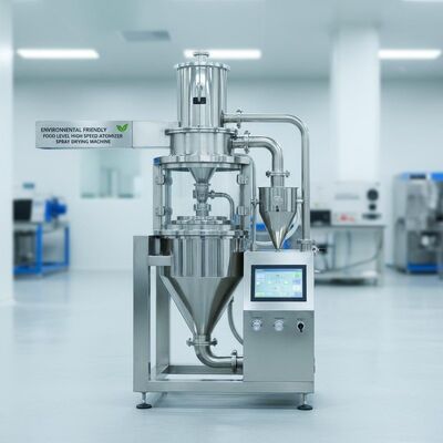 Mesin Pengering Semprot Alat Penyemprot Berkecepatan Tinggi yang Ramah Lingkungan dan Tingkat Makanan