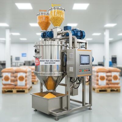 Dengan Diskon Besar dan Pengering Semprot Bubuk Jus Pisang Buah Instan yang Efisien Tinggi