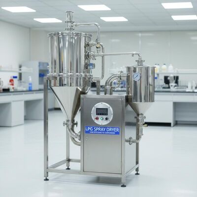 Mesin pengering semprot mini LPG dengan Efisiensi Tinggi dan Dibuat Khusus