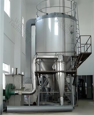 Menghemat Energi Ramah Lingkungan SUS316L Mesin Pengering Semprot untuk Produksi Serbuk API