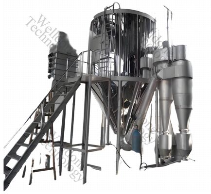 Pharmacy Level Custom Made High Efficiency Atomization Spray Drying Machine untuk Microalgae Urea Formaldehyde Resin