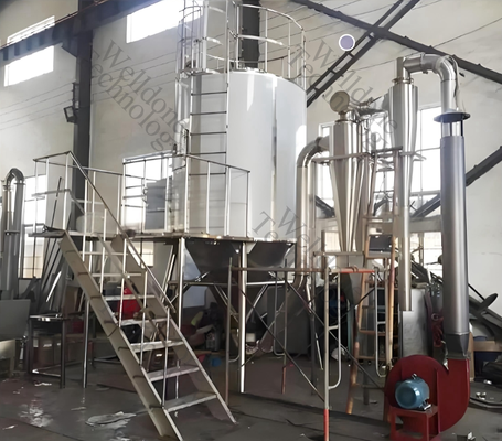 Mesin Pengering Semprot Buatan Khusus Tingkat Makanan untuk Bubuk Tomat dan SUS316L Food Grade