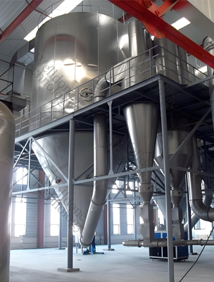 Mesin pengering semprotan industri efisiensi tinggi SUS316L dengan efisiensi pengeringan 70% dan ketahanan ledakan