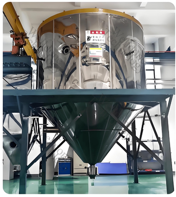 Farmasi Tingkat Custom Made LPG Model Spray Dryer dengan 70% pengeringan efisiensi