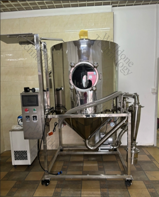 Efisiensi Tinggi 70% Pengeringan SUS316L Centrifugal Atomizer Spray Drying Machine untuk penggunaan industri hemat energi