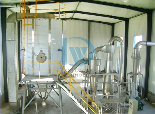 Tingkat Farmasi dan Mesin Pengering Semprot GMP yang Dibuat Khusus dengan Suhu Pengeringan 120-350℃