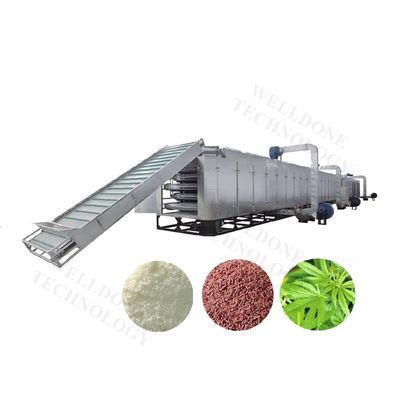 Pengering Sabuk Mesh Hemat Energi untuk Produk Makanan dan Kimia