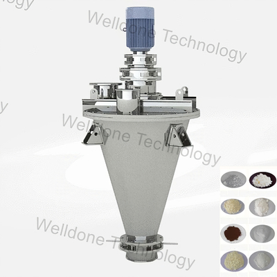 Chemical Powder / Granule Vacuum Agitated Dryer Efisiensi Pengeringan 80%