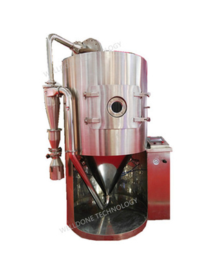 200kg Fbd Pharma Machine Fluid Bed Dryer Di Farmasi