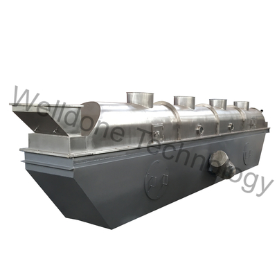 Listrik Pemanasan Fluid Bed Dryer Untuk Garam 50 - 250 ℃ Suhu Pengeringan