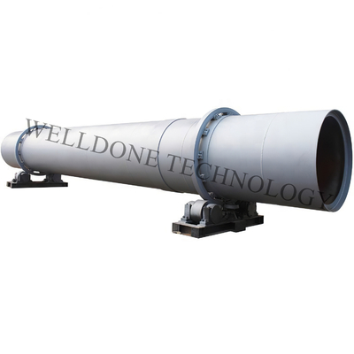HZG Series Rotary Kiln Dryer Pemanas Listrik Bekerja Suhu Rendah