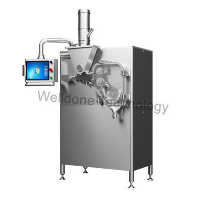 Aluminium Hydroxide Dry Granulator Mesin Tombol Kontrol
