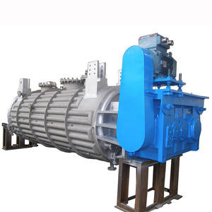 Titanium High Vacuum Vacuum Paddle Dryer Bahan Titanium Pemanas Uap