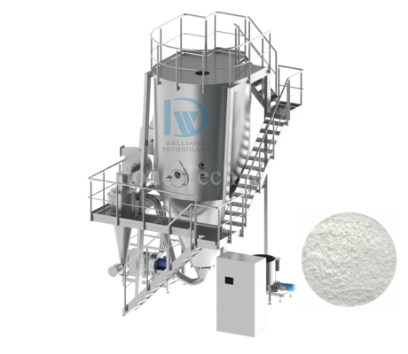 Pengering Semprot Sentrifugal Mikroalga Spirulina