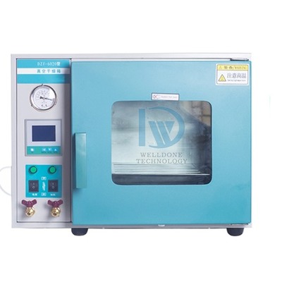 Oven Pengering Vakum Laboratorium Otomatis Penuh dengan Tegangan 220V-480V Daya 3.5kw dan Kontrol Suhu 30~300℃