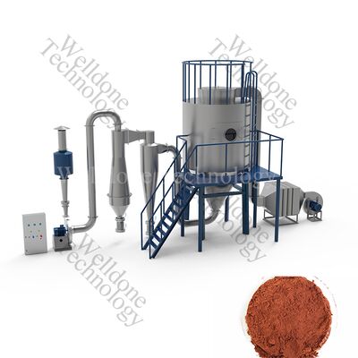 Menghemat Energi Ramah Lingkungan Standar Makanan Mesin Pengering Semprotan Untuk Kopi Instan